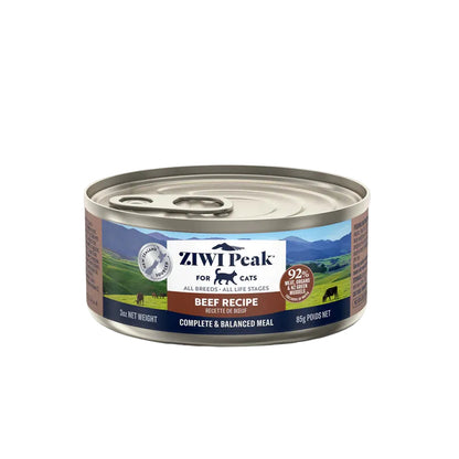 ZIWI Peak Beef Recipe Canned Cat Food 3oz