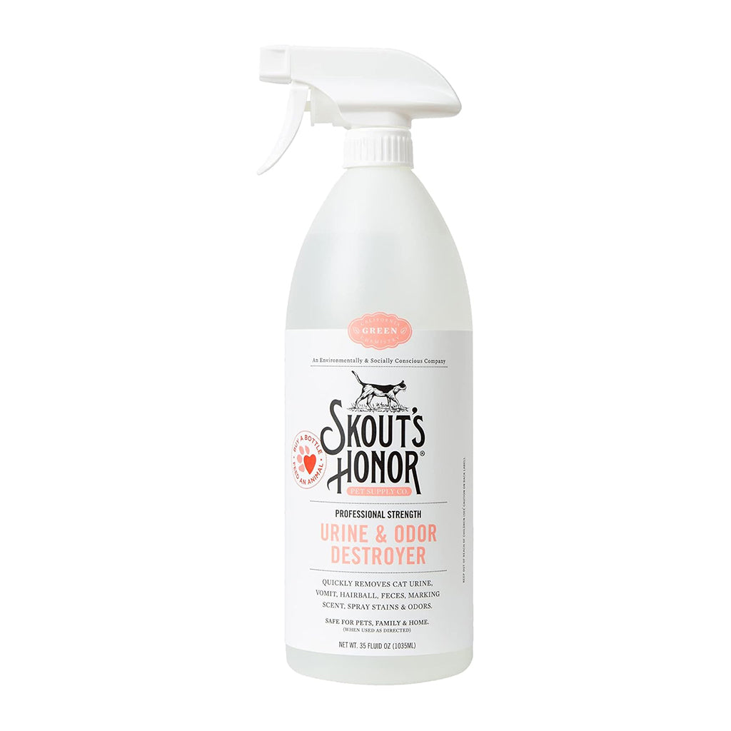**Professional Strength Urine & Odor Destroyer for Cats 35oz