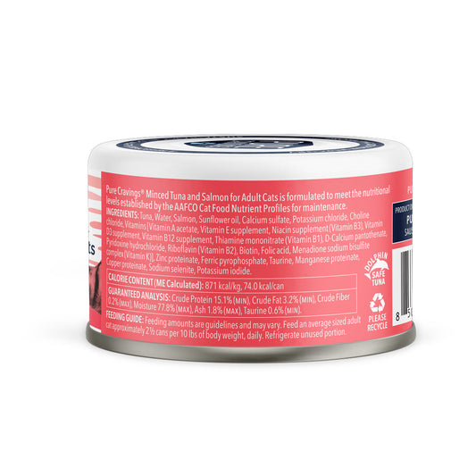 Minced Tuna and Salmon