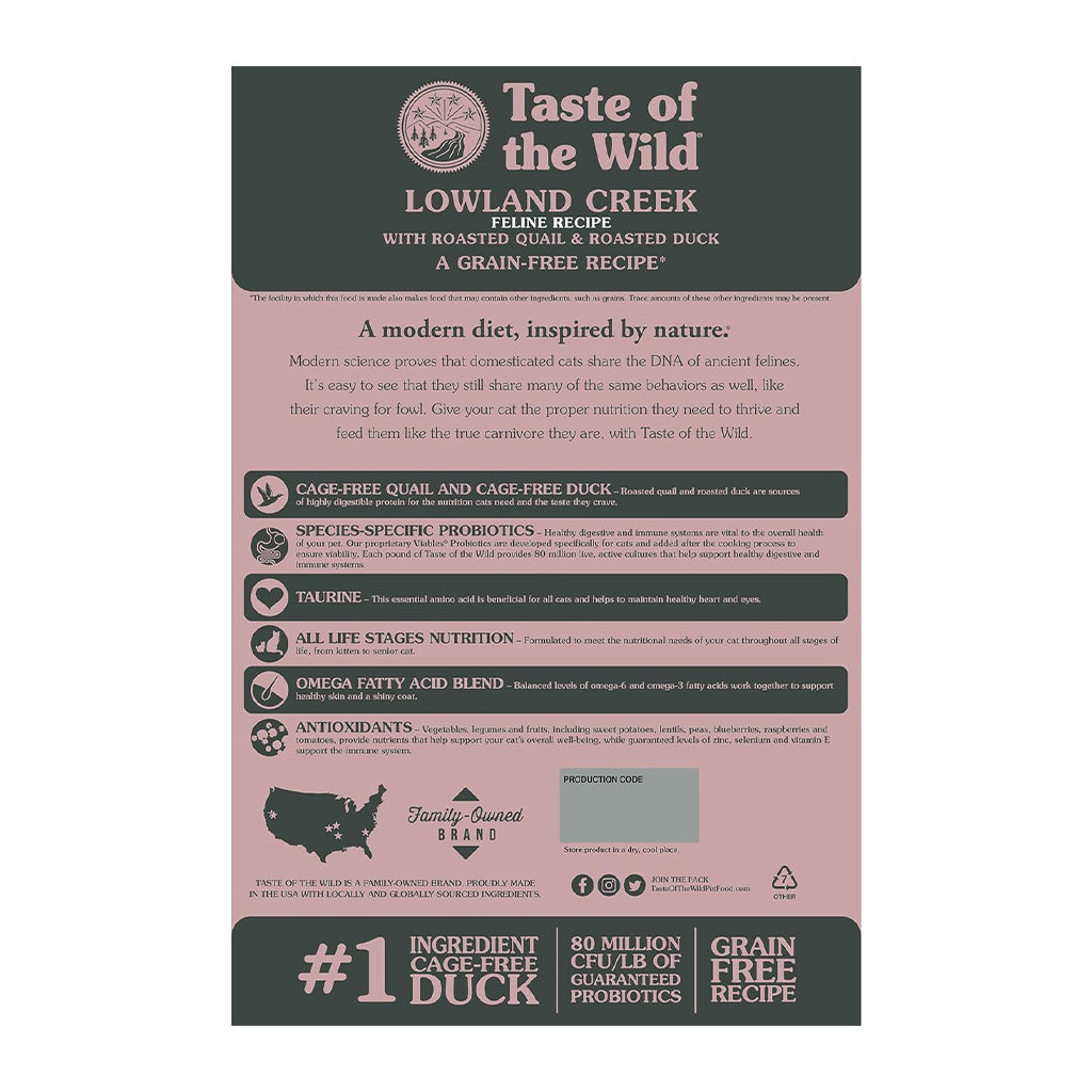 Lowland Creek w/ Roasted Quail & Roasted Duck