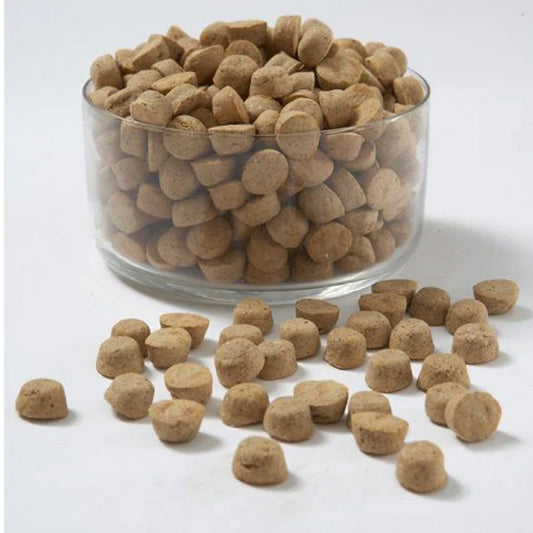 Close up of Carna4 easy chew food