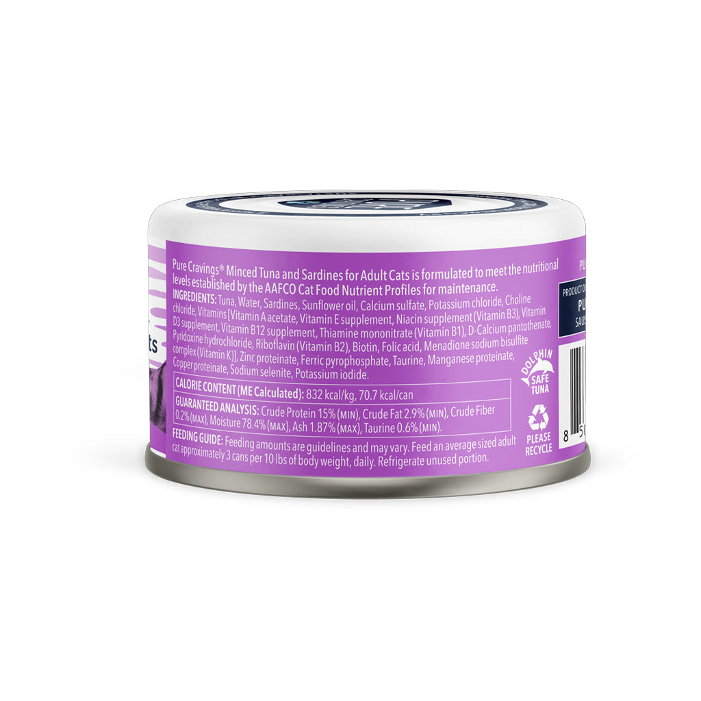 Minced Tuna and Sardines