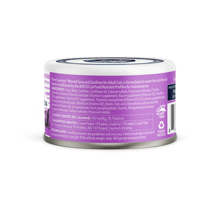 Minced Tuna and Sardines