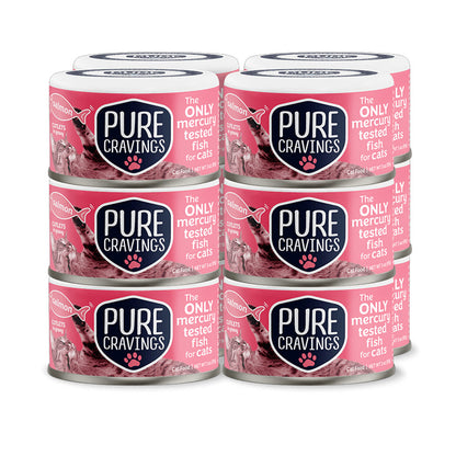 Wild Salmon for Cats Cutlets in Gravy case