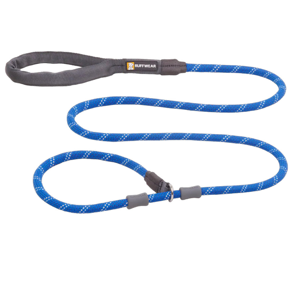 Just-a-Cinch Reflective Slip Leash 5ft blue pool