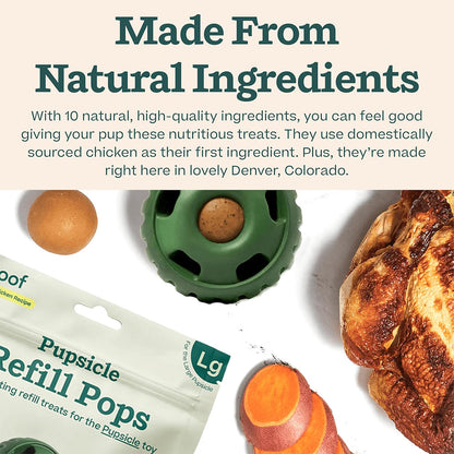 *Pupsicle Pops Refills Peanut Butter & Chicken Recipe