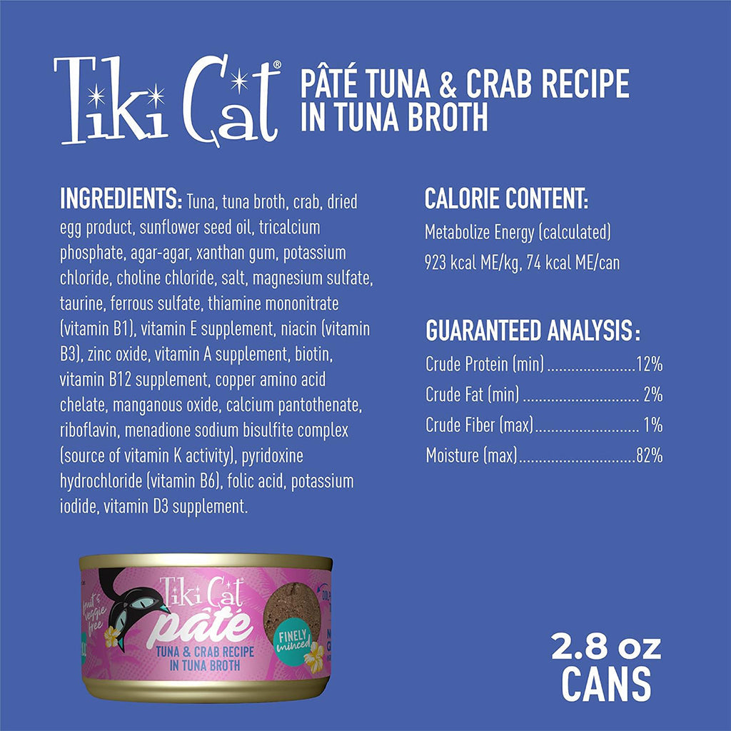 Grill Tuna & Crab Recipe ingredients. 
