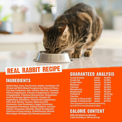 Rabbit Dry Cat Food