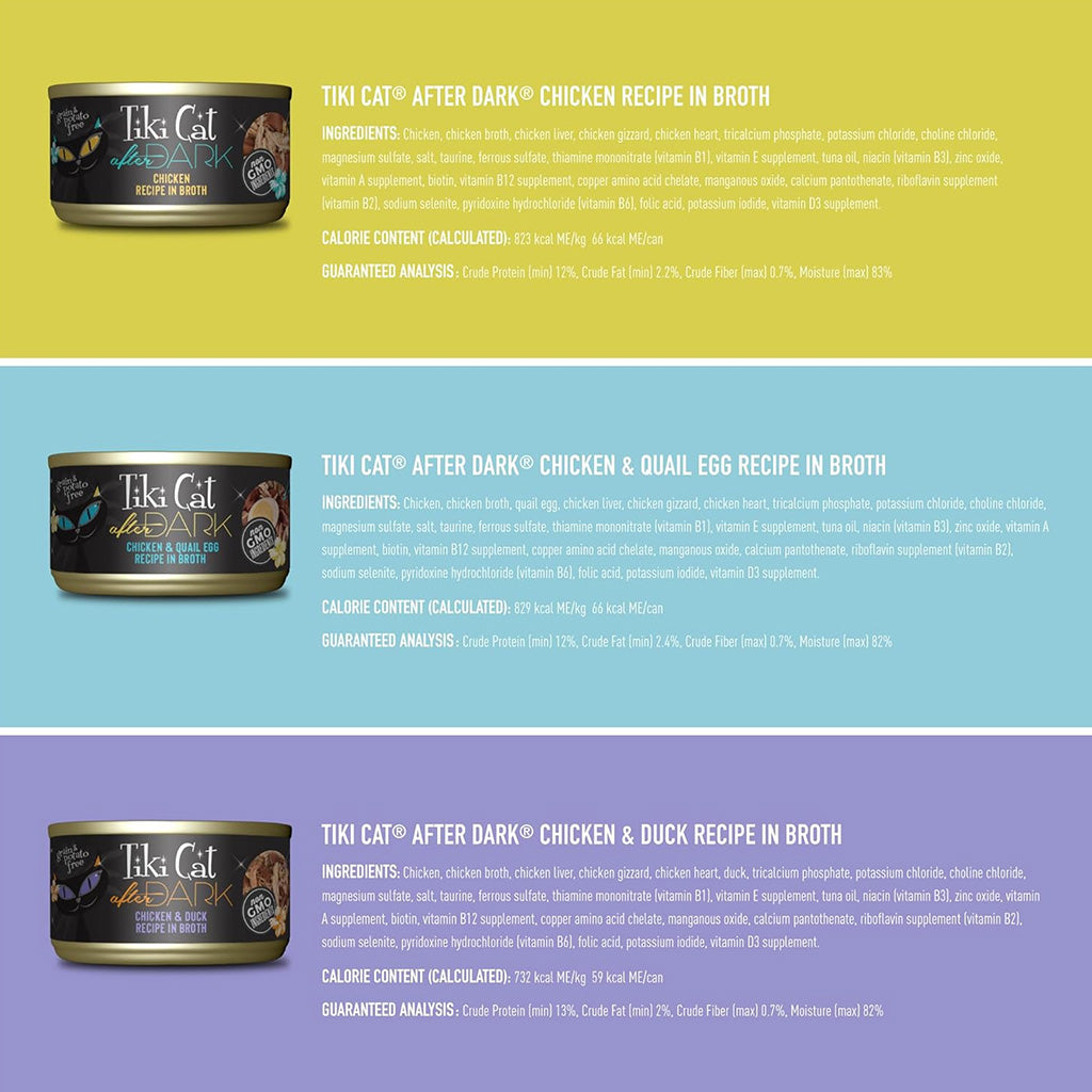 Different types of flavors included in the variety pack.