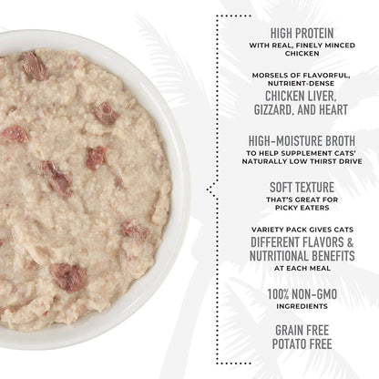 Description of tiki cat pate