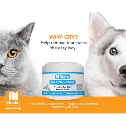 Tear Stain Wipes 60ct