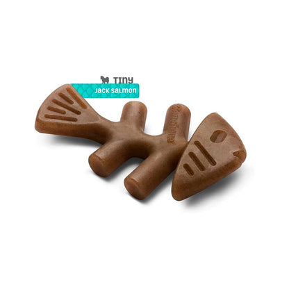 Tiny Benebone Fishbone Salmon Flavor.