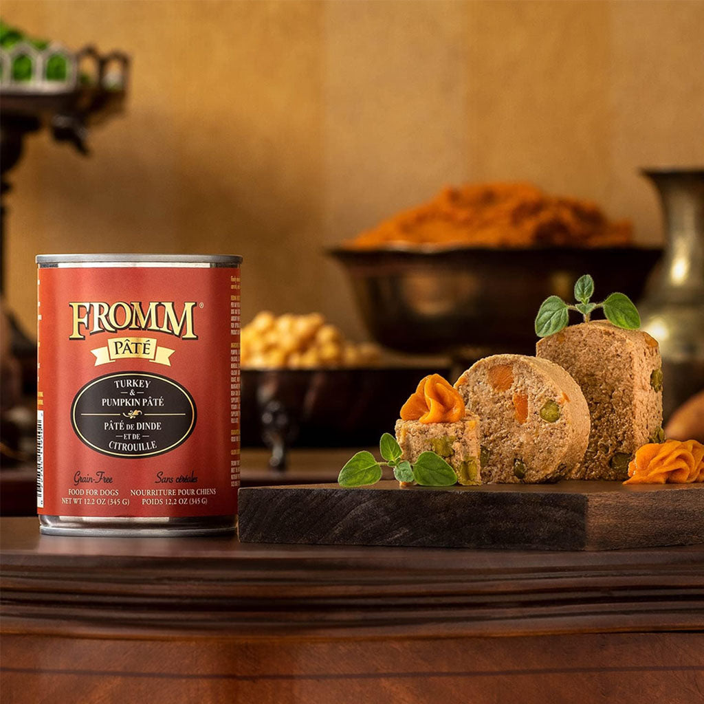 Pate Turkey & Pumpkin Canned Food for Dogs 12.2oz 