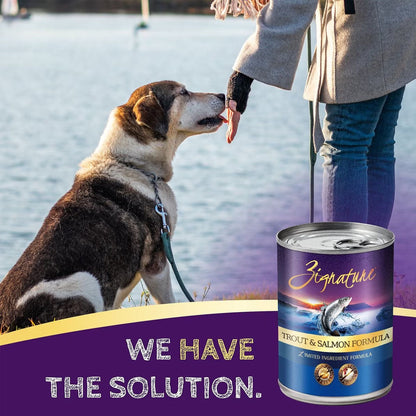 Trout & Salmon Formula Canned Food for Dogs 13oz