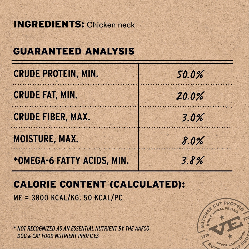 (Raw Bar) Freeze-dried Chicken Necks 1.23oz