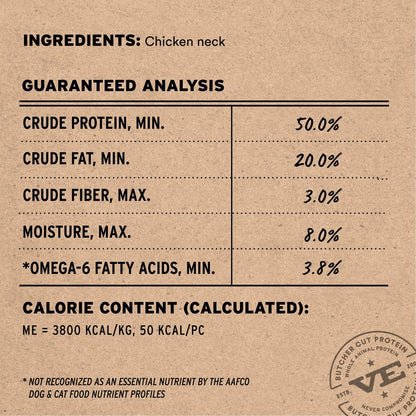 (Raw Bar) Freeze-dried Chicken Necks 1.23oz