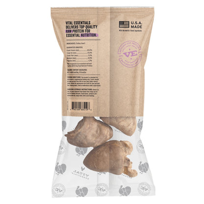 (Raw Bar) Freeze-dried Turkey Hearts 1.6oz