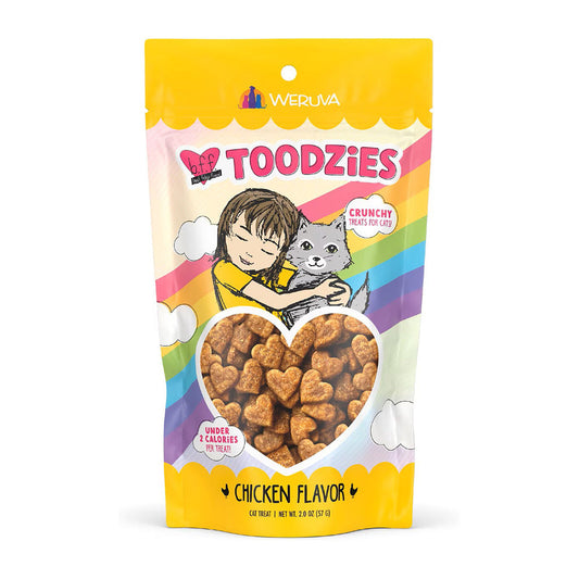 B.F.F. Toodzies Chicken Crunchy Cat Treats 2oz