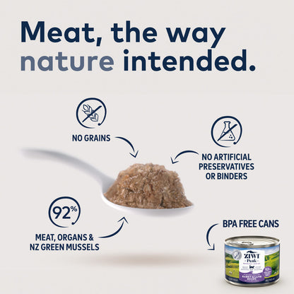 Meat the way nature intended. 
No grains 
No artificial preservatives.
