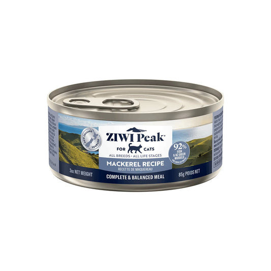 ZIWI Peak Mackerel Recipe Canned Cat Food 3oz