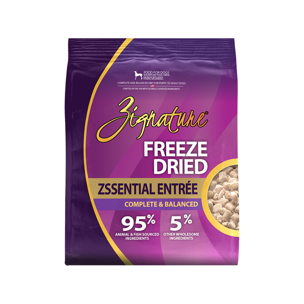 Zignature Freeze-Dried Zssential Entrée Dog Food, 4 oz